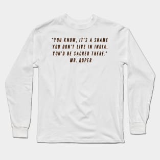 Mr. Roper - Three's company Long Sleeve T-Shirt